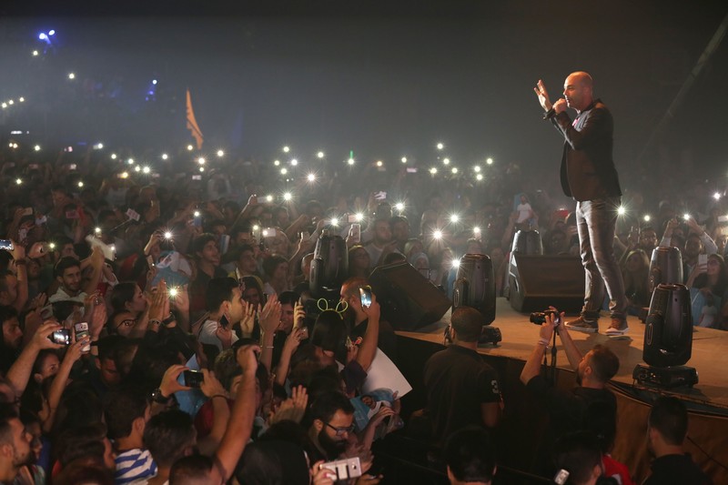 Tamer Hosny at Beirut Holidays